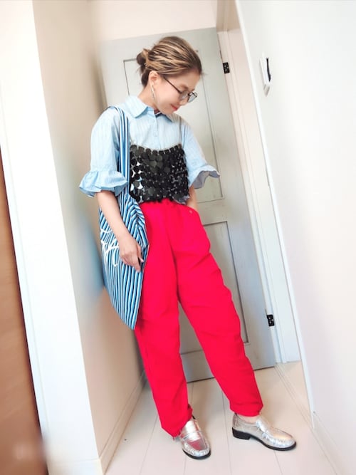 MAISON SPECIAL 2WAYタフタスノーパンツ レッド　赤 2WAYタフタスノーパンツ【MAISON SPECIAL/メゾンスペシャル】を