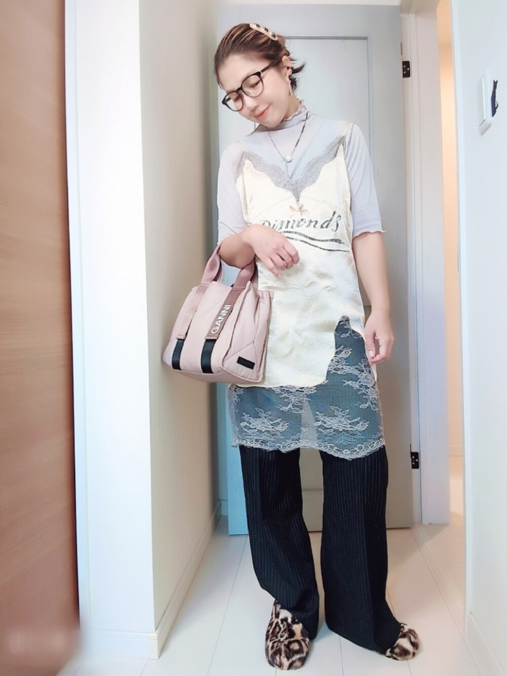 プリントキャミレースチュニック【MAISON SPECIAL/メゾンスペシャル】 MAISON SPECIAL（メゾンスペシャル）の「Print Camisole Lace