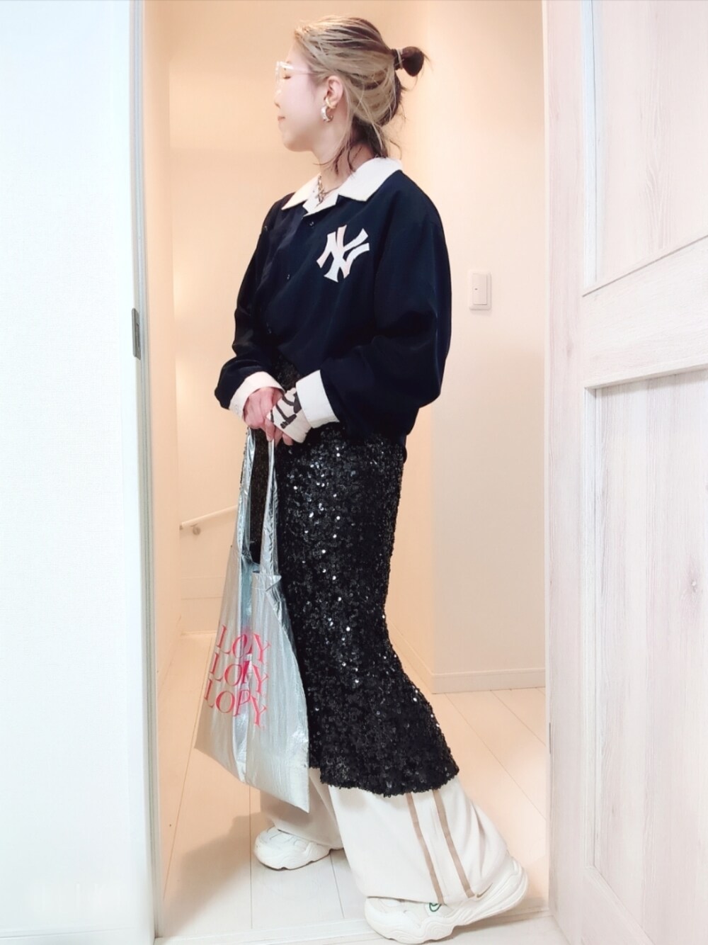 MAISON SPECIAL（メゾンスペシャル）の「Multi Way Sequin Skirt  