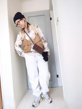 「PRANK PROJECT（プランクプロジェクト）のアイテム」を使った、アリエル＊さん（レディース・155cm）の春コーディネート