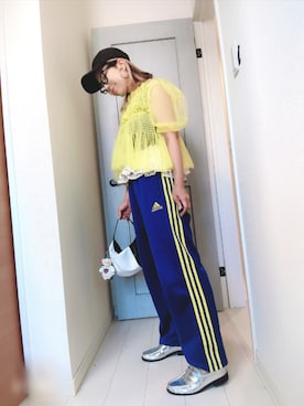 「アイテム（その他トップス）」を使った、アリエル＊さん（レディース・155cm）の夏コーディネート