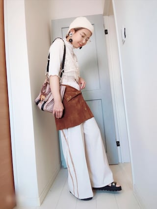 Maison Specialストラップ付き黒フレア ビスチェ MAISON SPECIAL