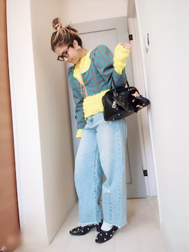 「SANSeLF（サンセルフ）のアイテム」を使った、アリエル＊さん（レディース・155cm）の冬コーディネート