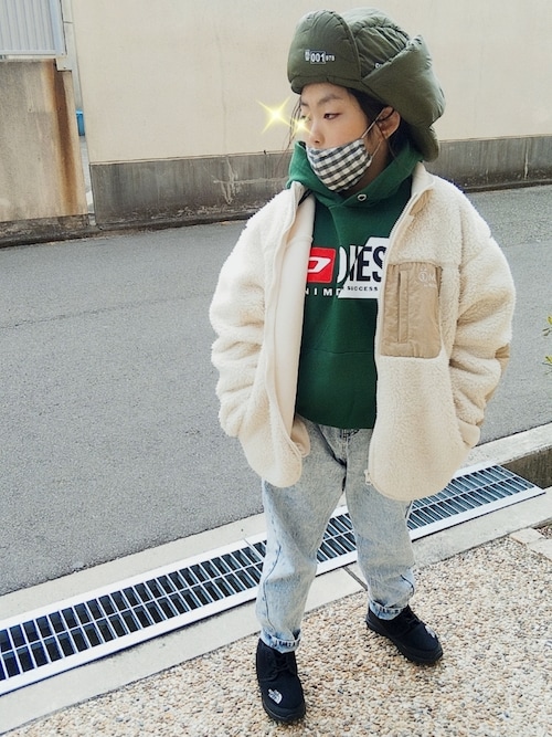 90s Diesel ウルフファー フライトキャップ 【公式通販】