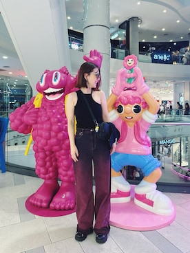 「PERVERZE（パーバーズ）のアイテム」を使った、yukyaさん（レディース・161cm）の夏コーディネート