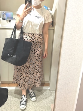「MARC JACOBS（マークジェイコブス）のアイテム（アナログ腕時計）」を使った、m.さん（レディース・161cm）の秋コーディネート