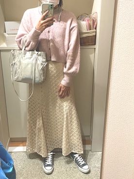 m.さん（レディース・161cm）の冬コーディネート