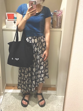 m.さん(レディース・161cm)の夏コーディネート