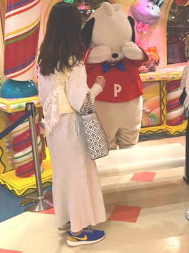 「3色コーデ」｜「アイテム（ワンピース/ドレス）」を使った、m.さん（レディース・161cm）の夏コーディネート