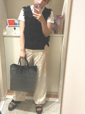 m.さん（レディース・161cm）の夏コーディネート