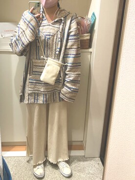 m.さん（レディース・161cm）の冬コーディネート