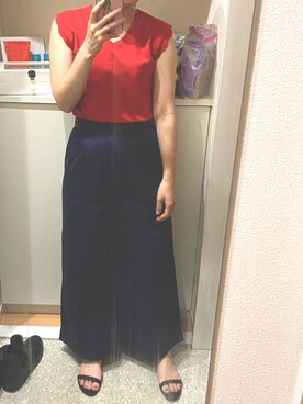 m.さん(レディース・161cm)の夏コーディネート