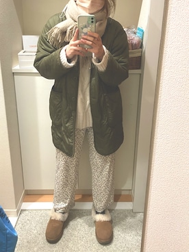 m.さん（レディース・161cm）の冬コーディネート