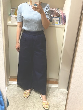 m.さん（レディース・161cm）の夏コーディネート