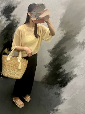 Pさん（レディース・164cm）の夏コーディネート