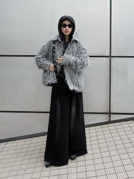 「アイテム（サンダル）」を使った、renyaさん（メンズ・170cm）の秋コーディネート