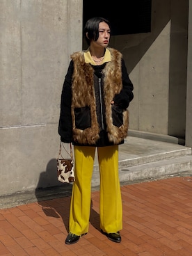 「no.（ナンバー）のアイテム」を使った、renyaさん（メンズ・170cm）の春コーディネート