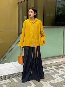 「chuclla（チュクラ）のアイテム（ショルダーバッグ）」を使った、renyaさん（メンズ・170cm）の夏コーディネート