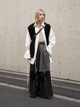 「seyto（セイト）のアイテム」を使った、renyaさん（メンズ・170cm）の秋コーディネート