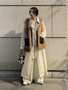 「no.（ナンバー）のアイテム」を使った、renyaさん（メンズ・170cm）の春コーディネート