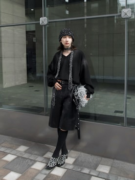 「アイテム（スウェット）」を使った、renyaさん（メンズ・170cm）の秋コーディネート