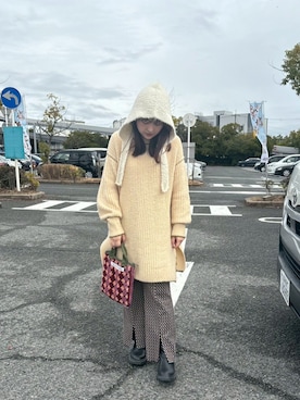 「B.C STOCK（ベーセーストック）のアイテム」を使った、ちゃんともさん（レディース・160cm）の冬コーディネート