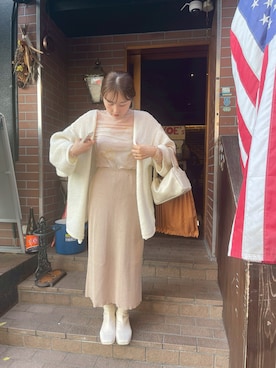 「mline（エムライン）のアイテム」を使った、ちゃんともさん（レディース・160cm）の秋コーディネート