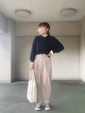 ema ¨̮ さん(レディース・160cm)の秋コーディネート