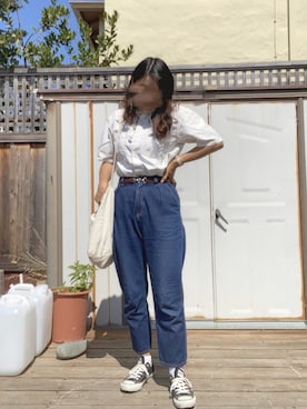 ema ¨̮ さん(レディース・160cm)の秋コーディネート