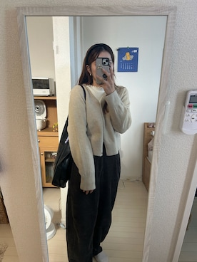 「アイテム（バレエシューズ）」を使った、ｅｍａ ¨̮ さん（レディース・159cm）の秋コーディネート