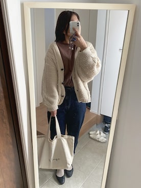 ema ¨̮ さん(レディース・160cm)の冬コーディネート