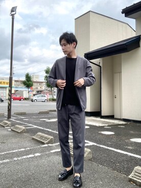 ローファーを使った サイズ感 のメンズ人気ファッションコーディネート Wear
