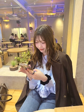 「ブラウスコーデ」｜おりんさん（レディース・161cm）の秋コーディネート