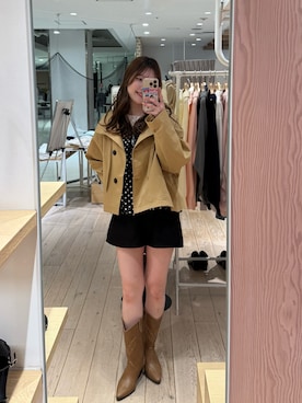 おりんさん（レディース・161cm）の冬コーディネート