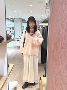 おりんさん（レディース・161cm）の冬コーディネート