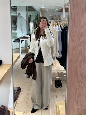 おりんさん（レディース・161cm）の冬コーディネート