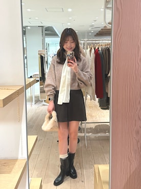 おりんさん（レディース・161cm）の冬コーディネート