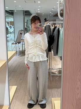 「mystic（ミスティック）のアイテム」を使った、おりんさん（レディース・161cm）の春コーディネート