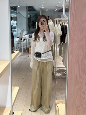 おりんさん（レディース・161cm）の夏コーディネート