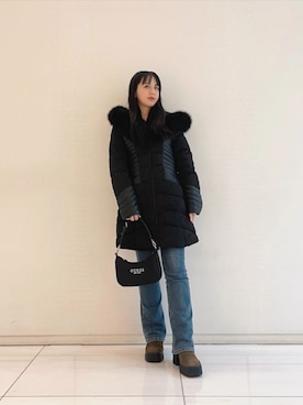 GUESS JAPANさん（レディース・159cm）の冬コーディネート