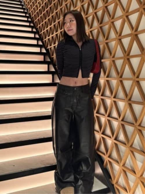 ゲス] セーター ﾄﾗｲｱﾝｸﾞﾙﾛｺﾞｾｰﾀｰ レディース （ゲス GUESS GUESS