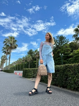 「フェスコーデ」｜「アイテム（その他トップス）」を使った、GUESS JAPANさん（レディース・164cm）の夏コーディネート