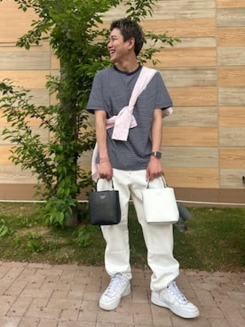 GUESS JAPANさん（メンズ・174cm）の春コーディネート