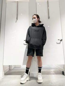 GUESS JAPANさん（レディース・160cm）の夏コーディネート