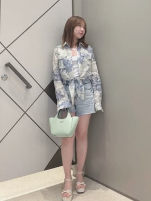 セール】RELAXED Midi Short デニム ショートパンツ（デニムパンツ