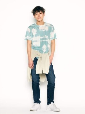 GUESS JAPANさん（メンズ・174cm）の夏コーディネート