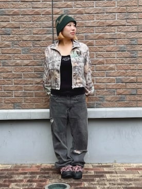 GUESS JAPANさん（レディース・156cm）の秋コーディネート