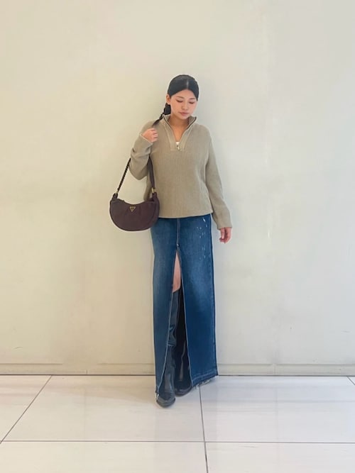 セール】HEADLEY Half Zip Mock Sweater セーター（ニット/セーター