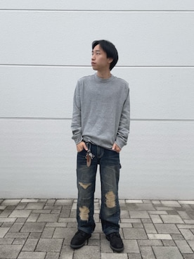 GUESS JAPANさん(メンズ・158cm)の秋コーディネート