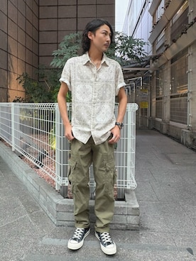 GUESS JAPANさん（メンズ・165cm）の夏コーディネート